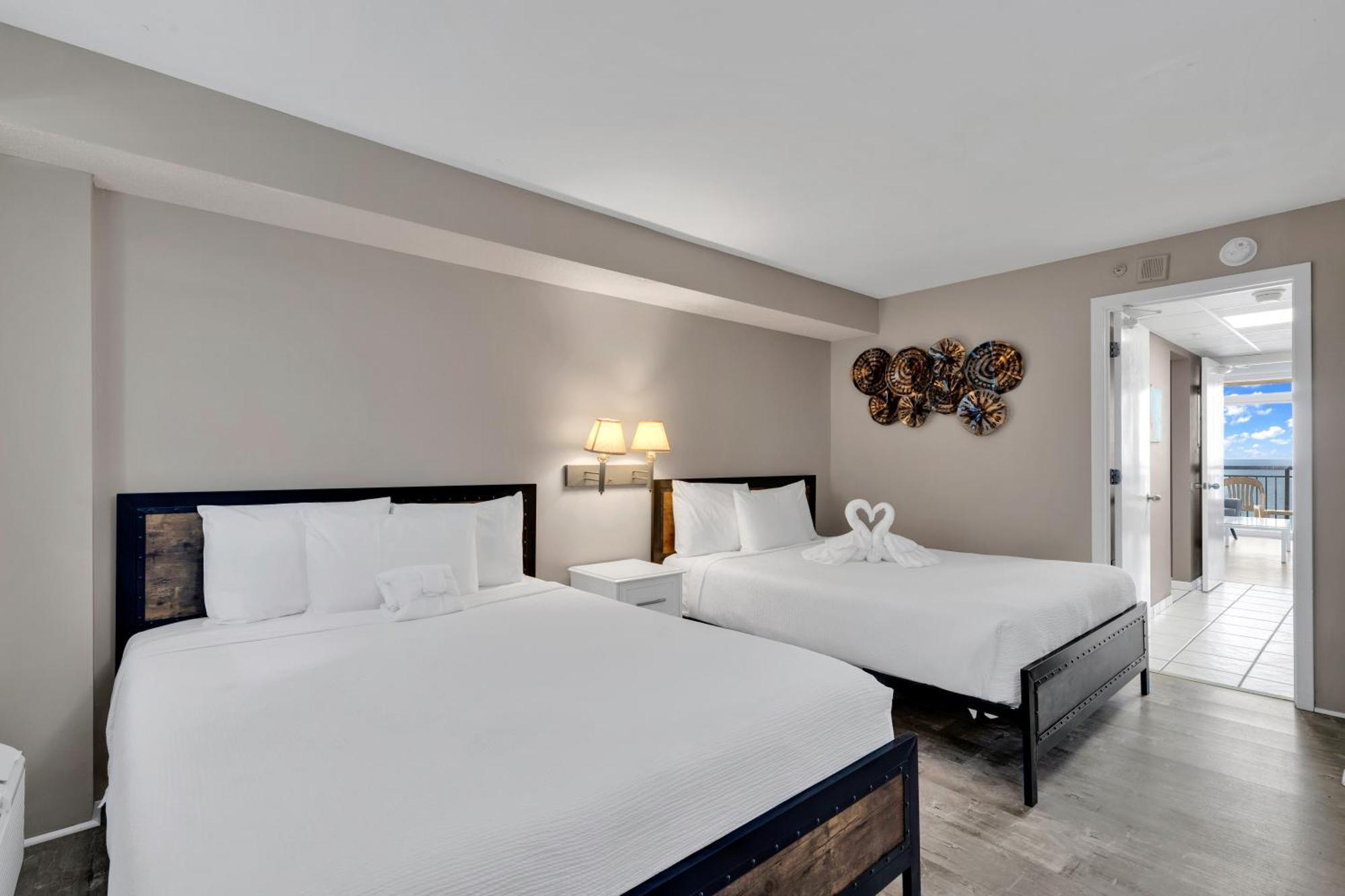 מירטל ביץ' 11-Th Floor Oceanfront Beach Resort With Private Balcony מראה חיצוני תמונה